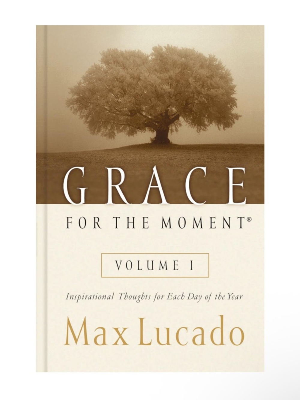 Grace for the Moment Volume I - Brown/Cream Hardcover